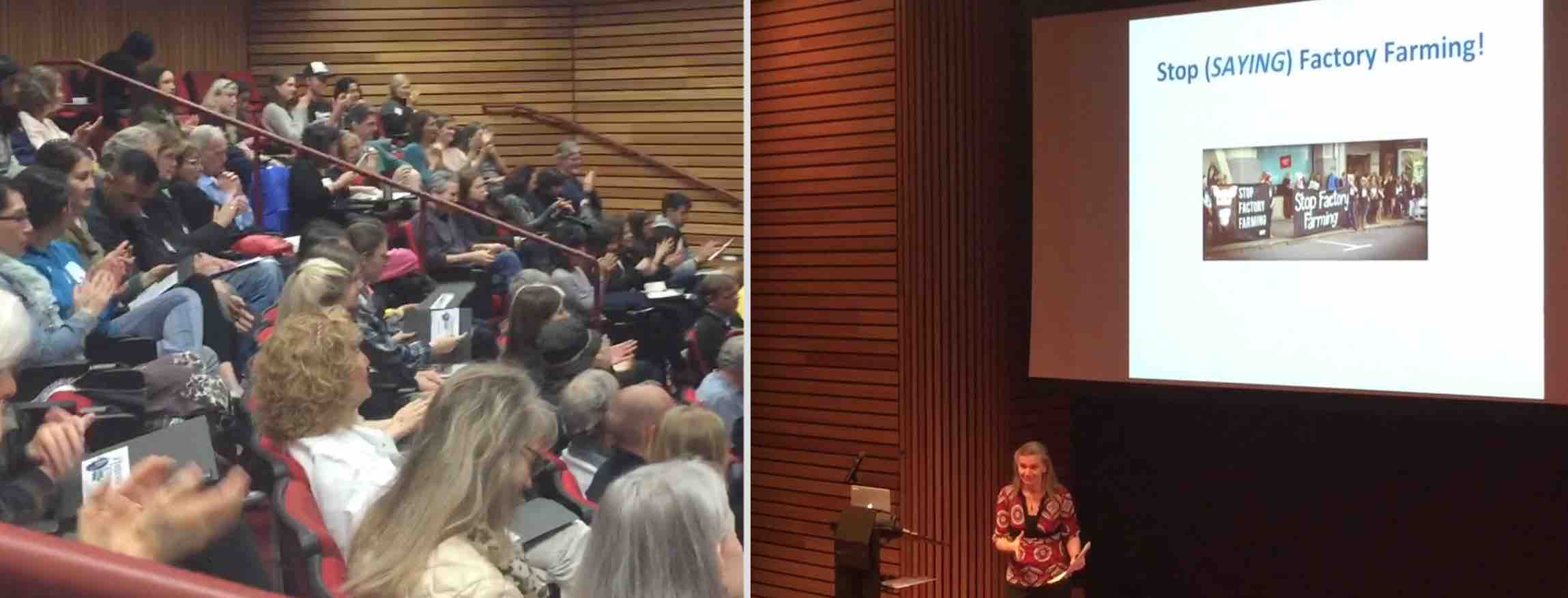 Audience and Hope Bohanec.