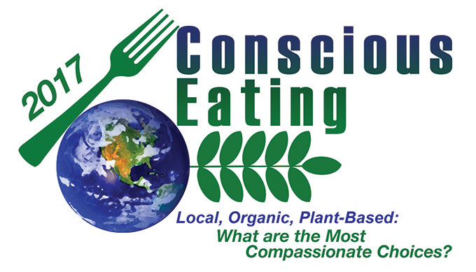 Conscious Eating: 
            Local, Organic, Plant-Based - What are the Most Compassionate Choices?