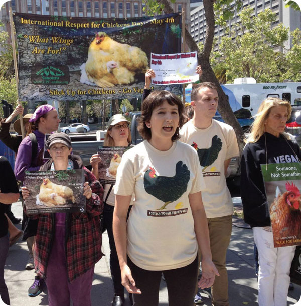 ircd sf protest meat co2