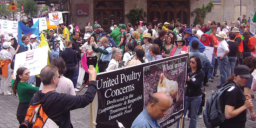 UPC Banner at Veggie Pride