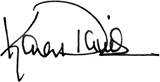 Karen Davis Signature