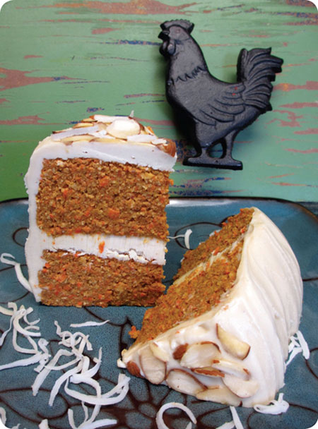carrot cake cashew lemon frosting 2