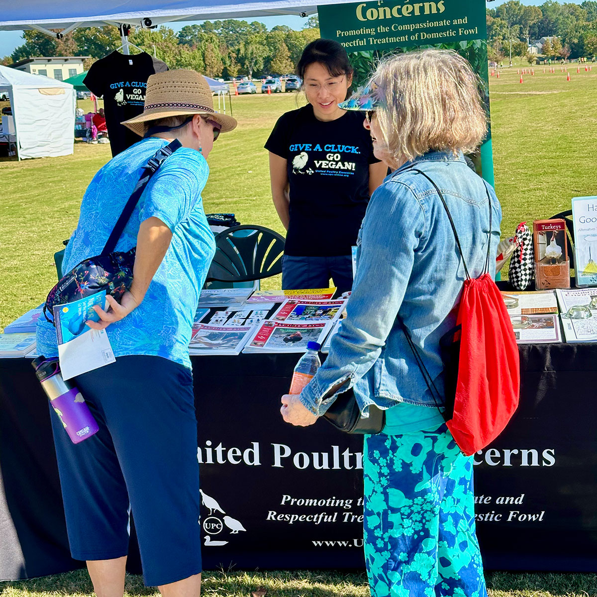 Hampton Roads Vegfest Tabling