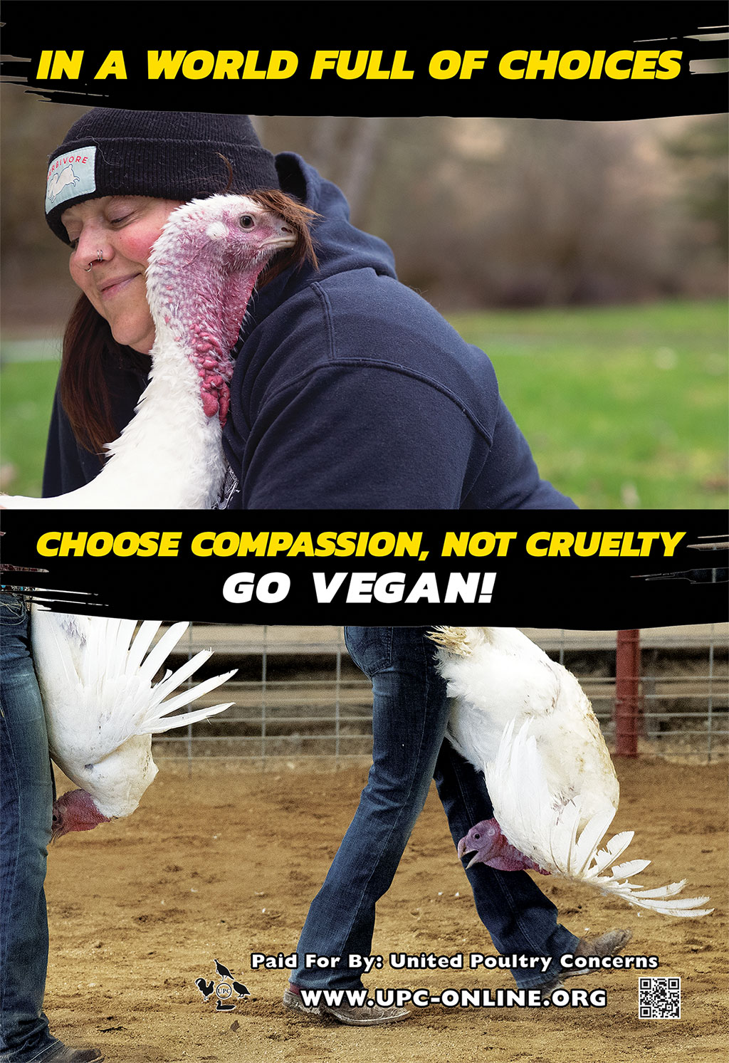 In A world Full of Choices Choose Compassion
