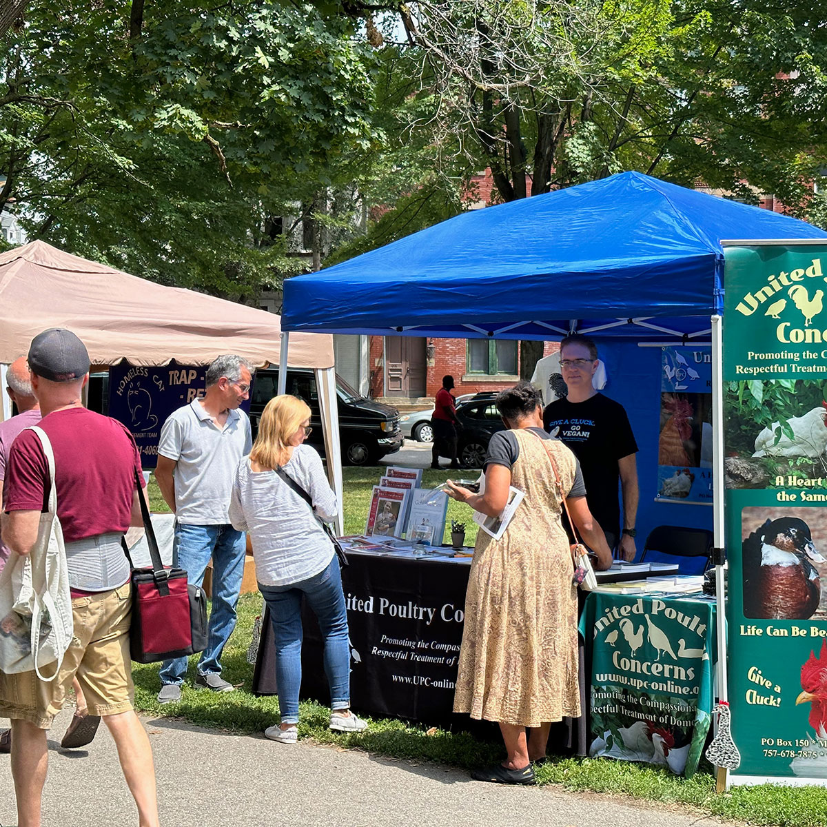 Pittsburgh Vegfest Tabling