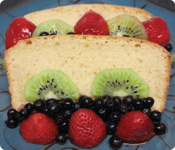 vegan vanilla pound cake 2