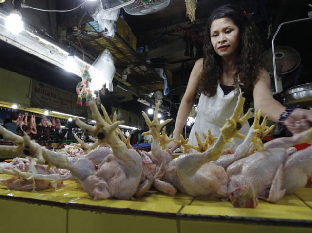 filipino chicken vendor