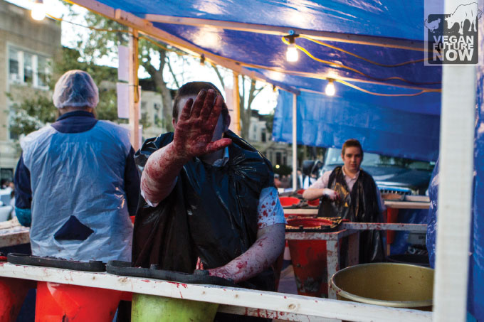 kaporos blood on hands