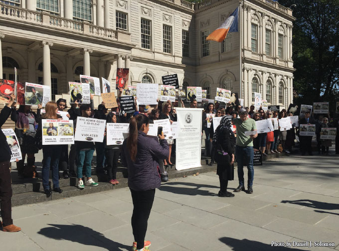 kaporos city hall rally