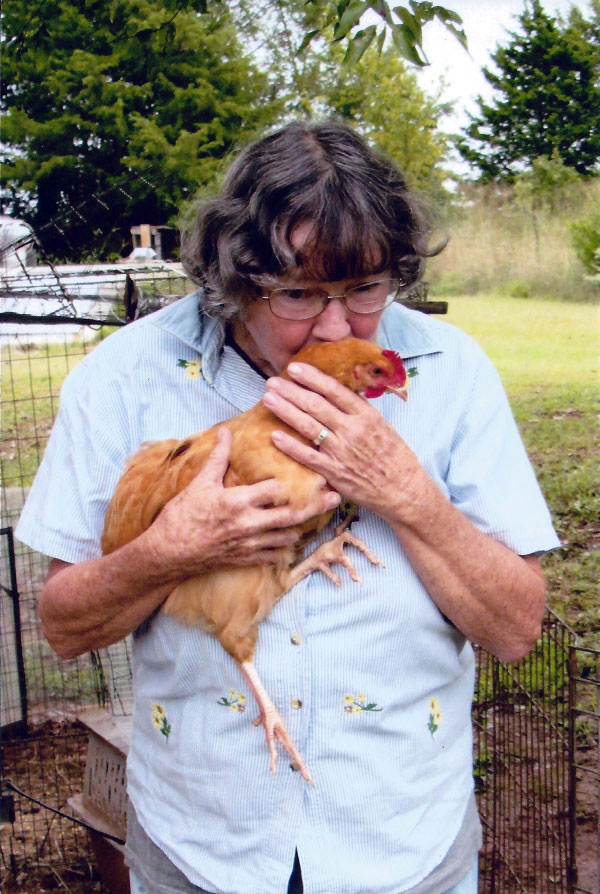 Barbara Moffit Holding Gold Dust