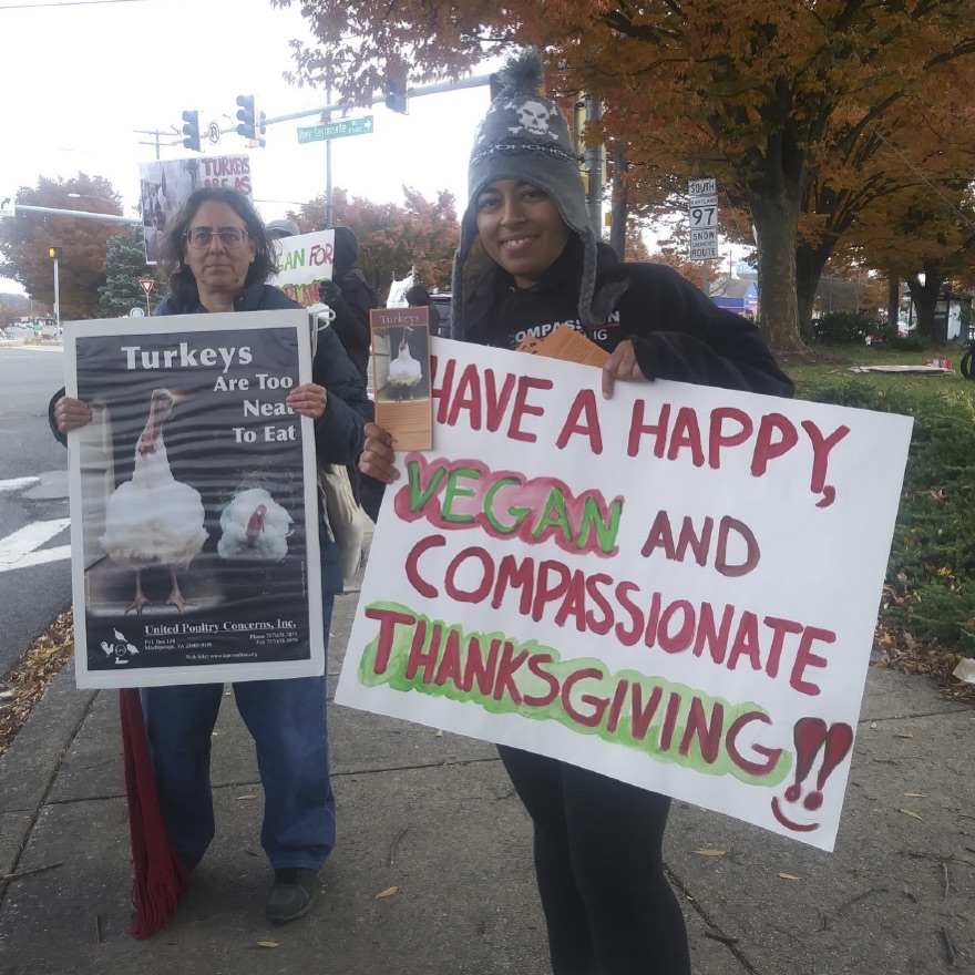 Peaceful demonstration in Olney, Maryland