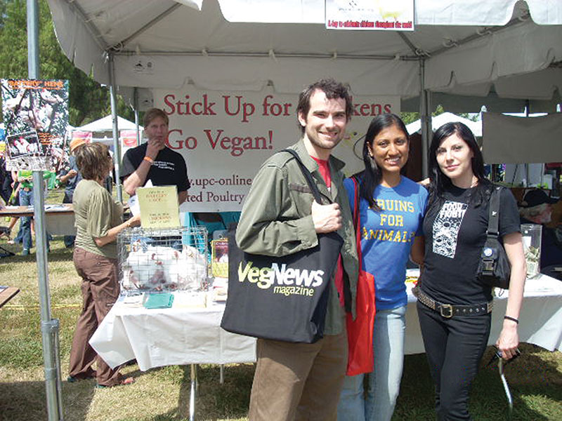 United Poultry Concerns Exhibit, WorldFest 2008