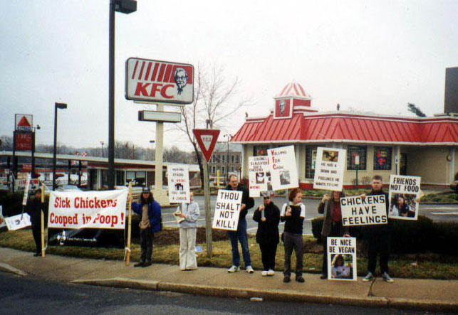KFC Protest