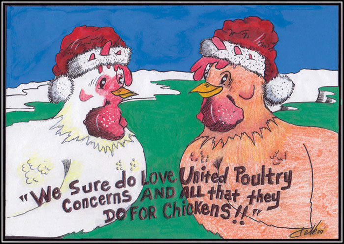 Holiday artwork courtesy of UPC member, David Olk